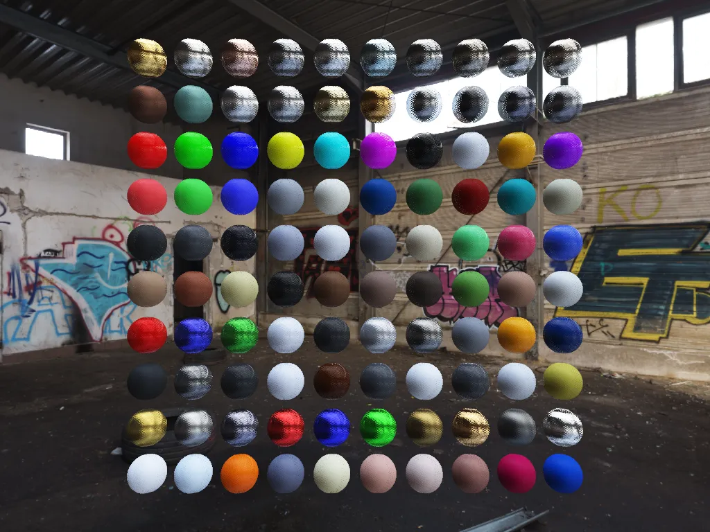 Rendu avec Motion Blur activé